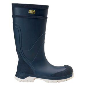 Aigle Arvalt S5, Mens Full Welly in Artic