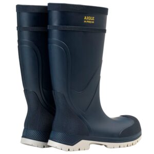 Alternative view of Aigle Arvalt S5, Mens Full Welly in Artic