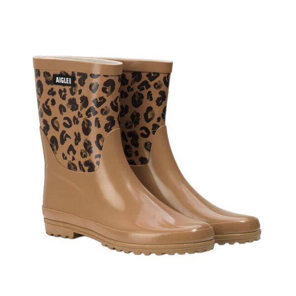 Alternative view of Aigle Eliosa Bottilon, Ladies Short Welly in Leo-PR