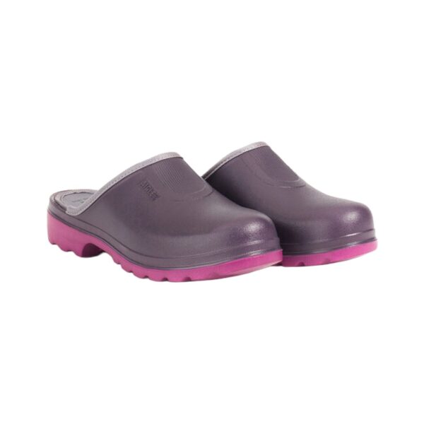 Alternative view of Aigle Taden, Womens Clog in Aubergine & Dahlia