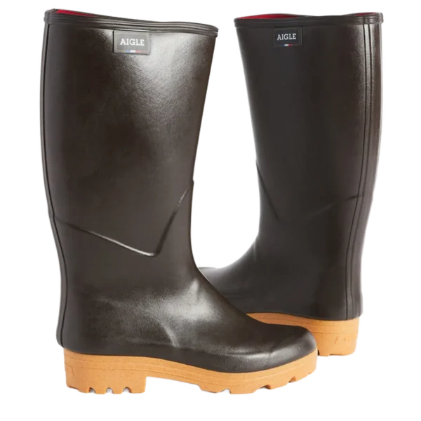 Aigle Chambord Pro 2 ISO Lady, Ladies Full Welly in Brown