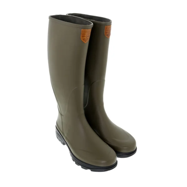 Hound Racefield 2, Jersey Lined, Classic, Unisex Full Welly in Highland Green