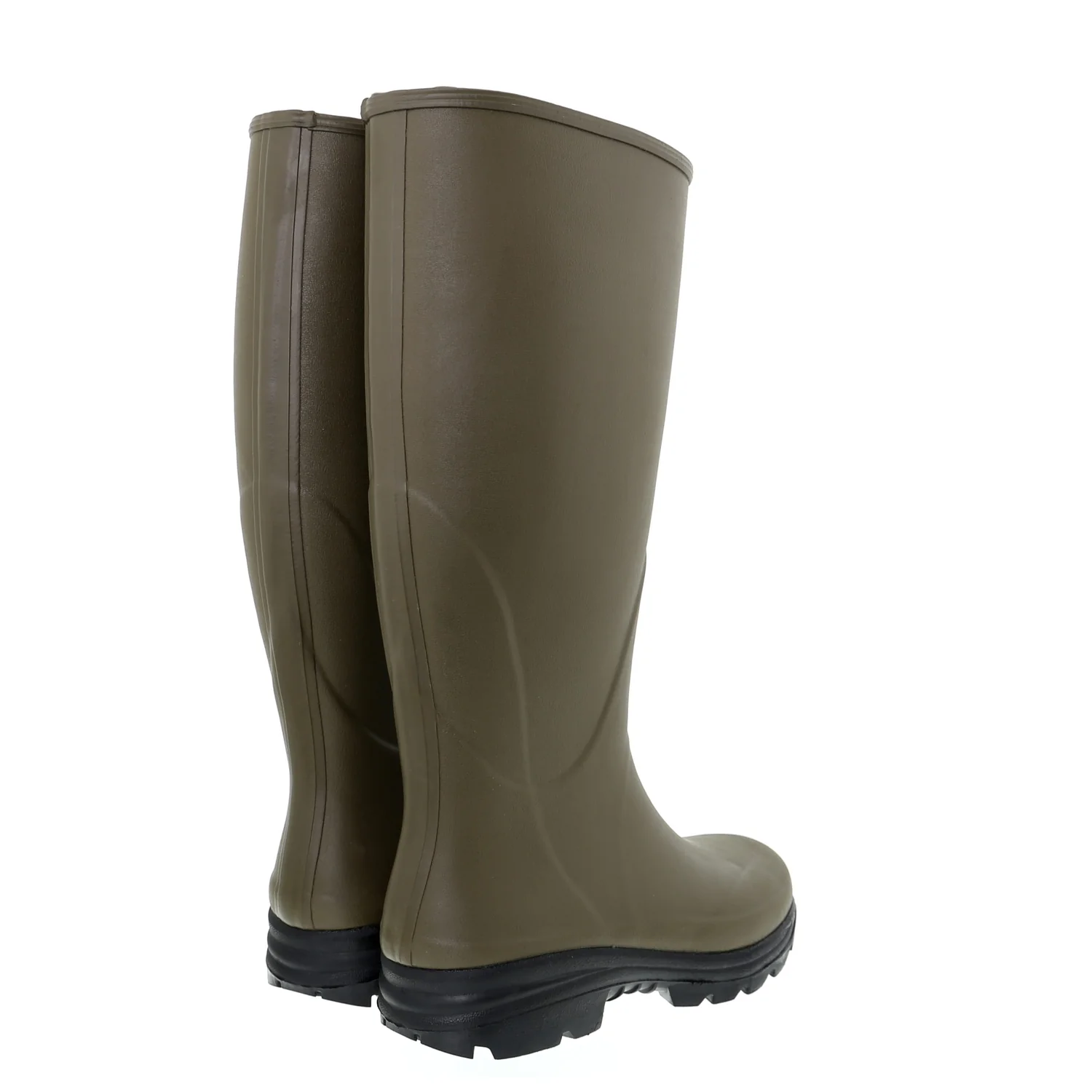 Hound Racefield 2, Jersey Lined, Classic, Unisex Full Welly in Highland Green - Image 2
