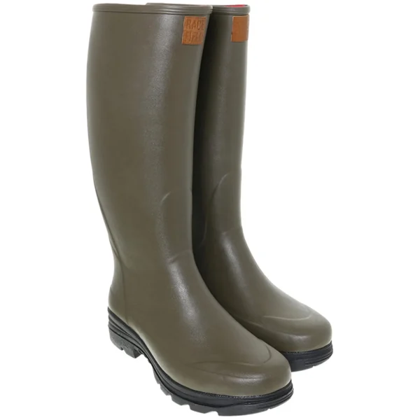 Racefield 2, Neoprene, Classic, Unisex Full Welly in Highland Green