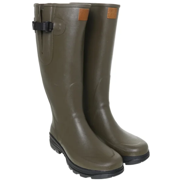 Racefield 2, Jersey Lined, Adjustable Calf, Unisex Full Welly in Highland Green