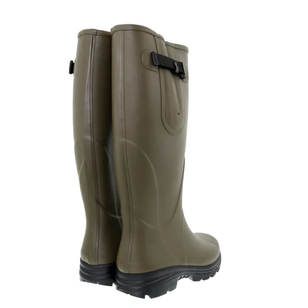 Alternative view of Racefield 2, Jersey Lined, Adjustable Calf, Unisex Full Welly in Highland Green