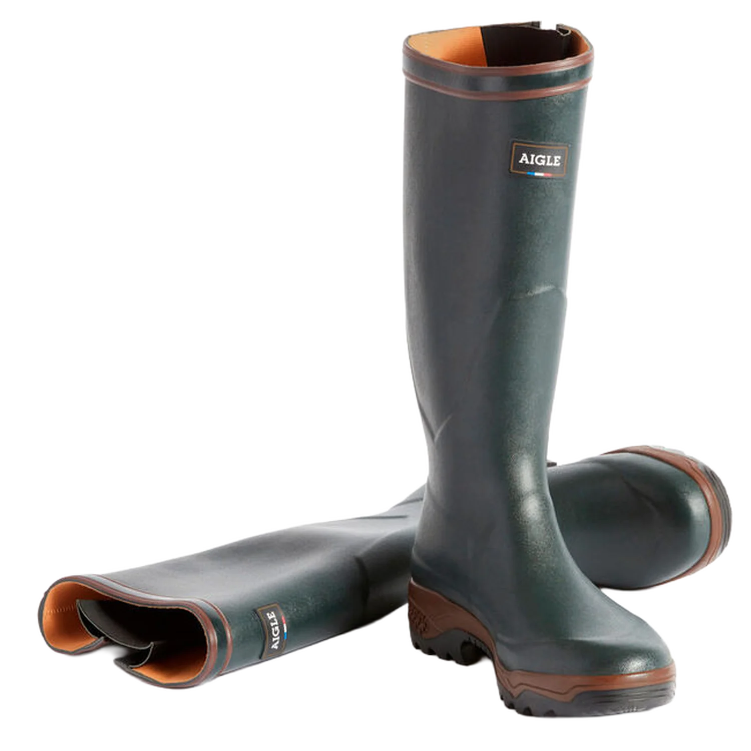 Aigle Parcours 2 Vario, Unisex Full Welly in Bronze