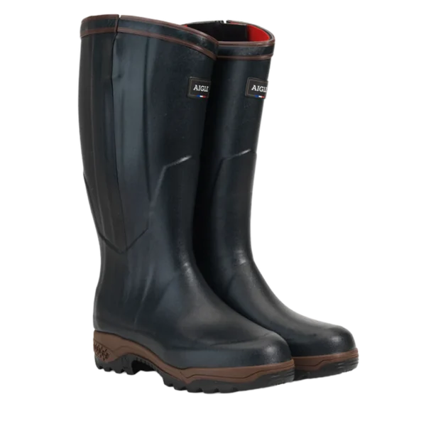 Alternative view of Aigle Parcours 2 Iso Open, Mens Full Welly in Bronze