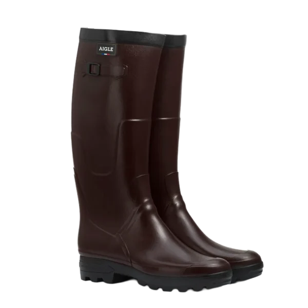 Alternative view of Aigle Benyl M, Unisex Full Welly in Brown