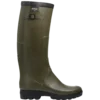 Aigle Benyl M, Unisex Full Welly in Khaki