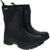Muds Dovestone Short, Ladies Short Welly in Black