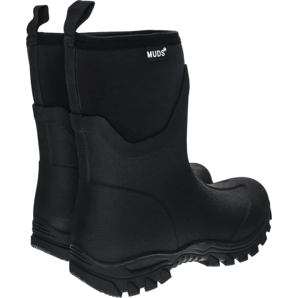 Alternative view of Muds Dovestone Short, Ladies Short Welly in Black