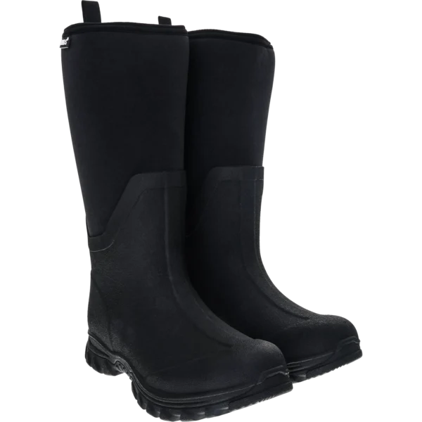 Muds Dovestone Tall, Ladies Full Welly in Black