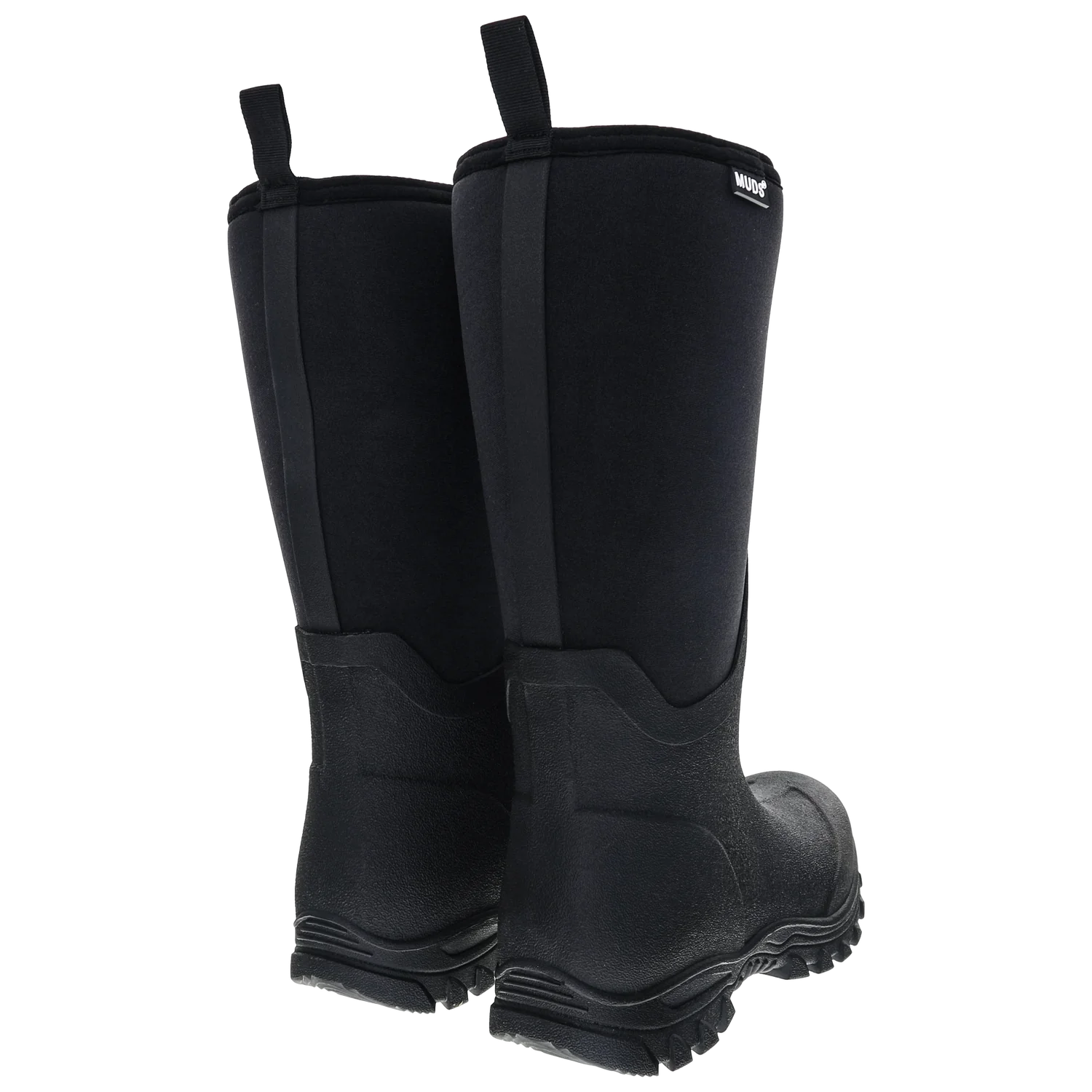 Muds Dovestone Tall, Ladies Full Welly in Black - Image 2