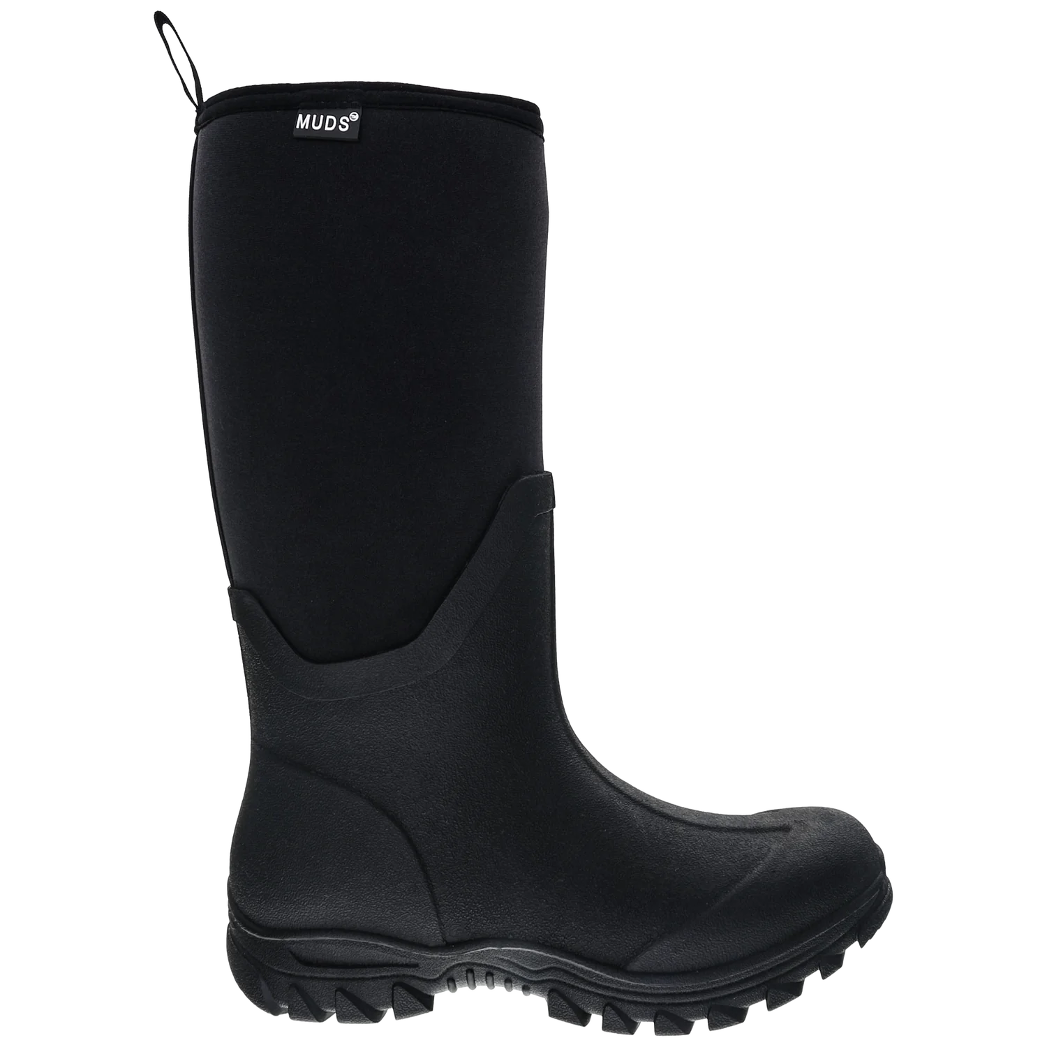 Muds Dovestone Tall, Ladies Full Welly in Black - Image 3