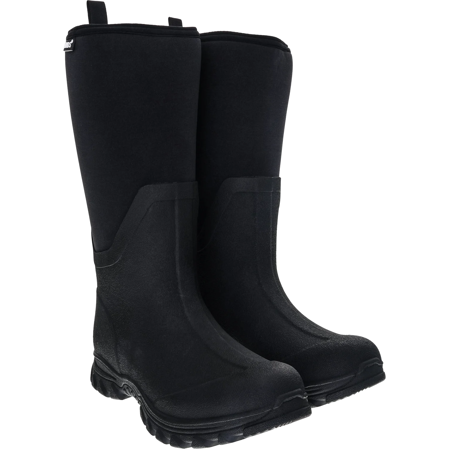 Muds Dovestone Tall, Ladies Full Welly in Black