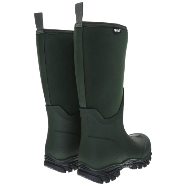 Alternative view of Muds Dovestone Tall, Ladies Full Welly in Forest Green & Olive