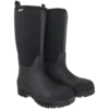 Muds Greenfield Tall, Unisex Full Welly in Black