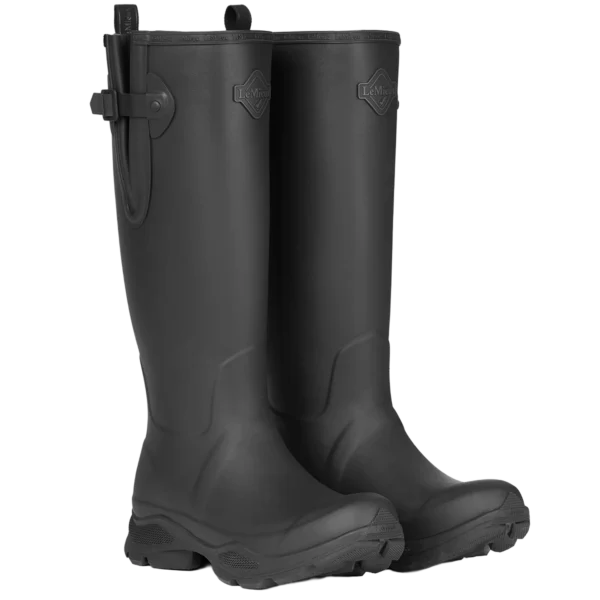 LeMieux Ultra Stride, Ladies Full Welly in Black
