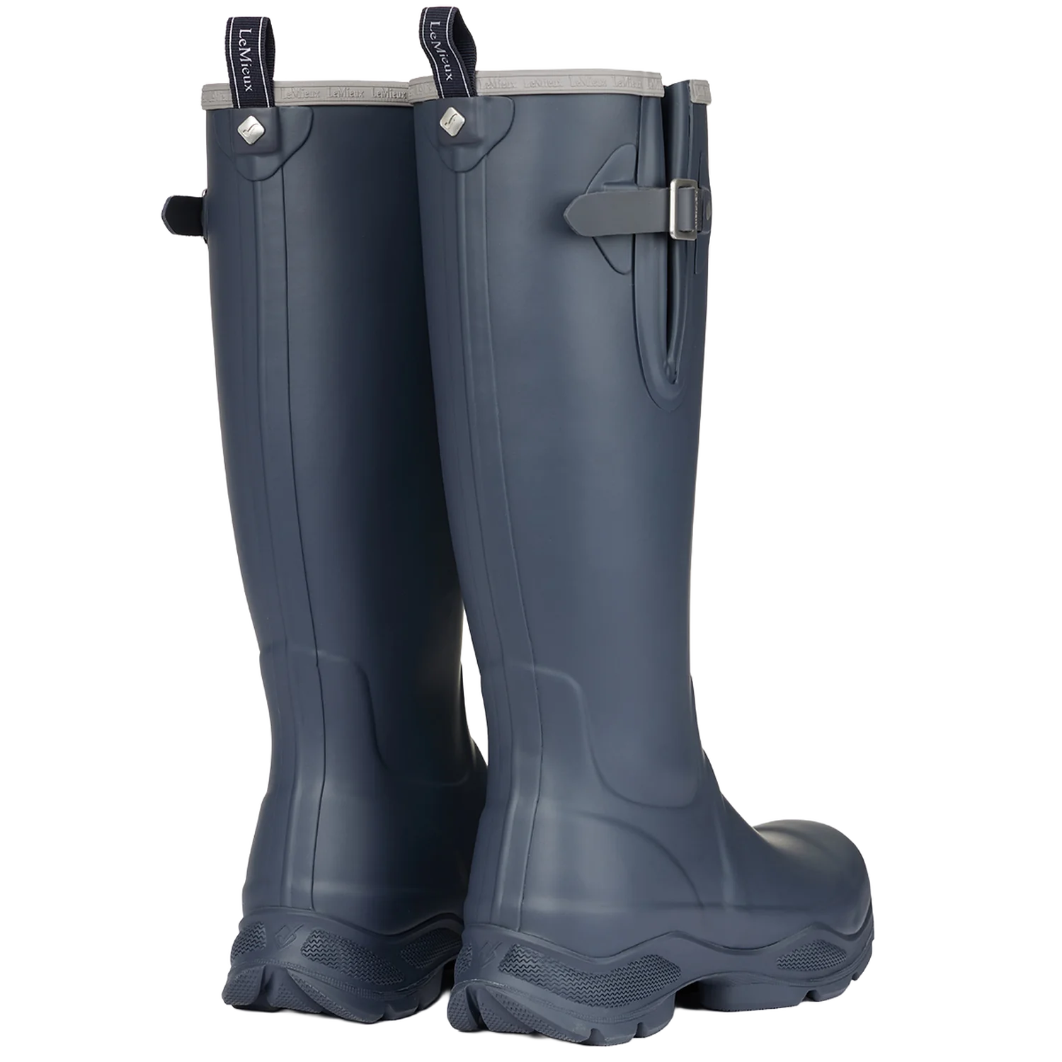 LeMieux Ultra Stride, Ladies Full Welly in Navy - Image 3