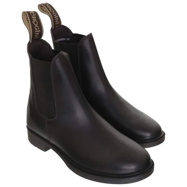 Brogini Pavia Piccino Kids, Unisex Ankle Boot in Brown