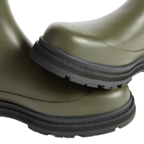 Alternative view of Aigle Mid Rain, Ladies Short Welly in Avocado