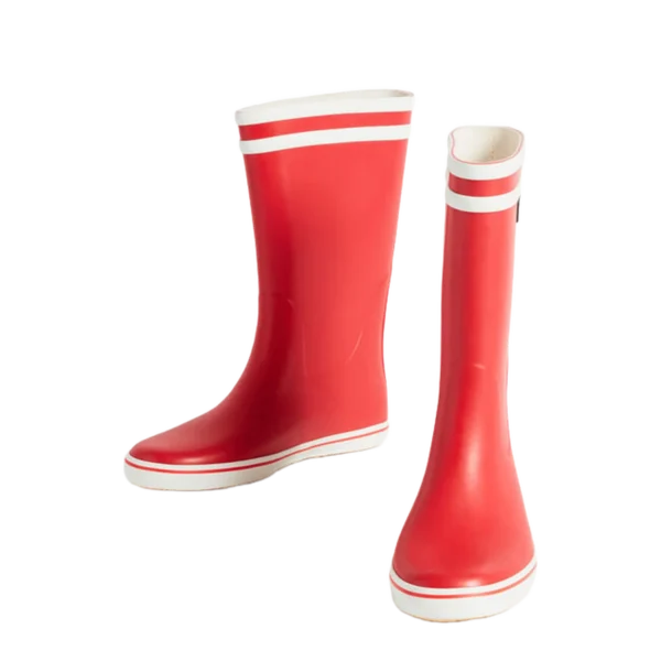 Alternative view of Aigle Malouine, Ladies Short Welly in Red