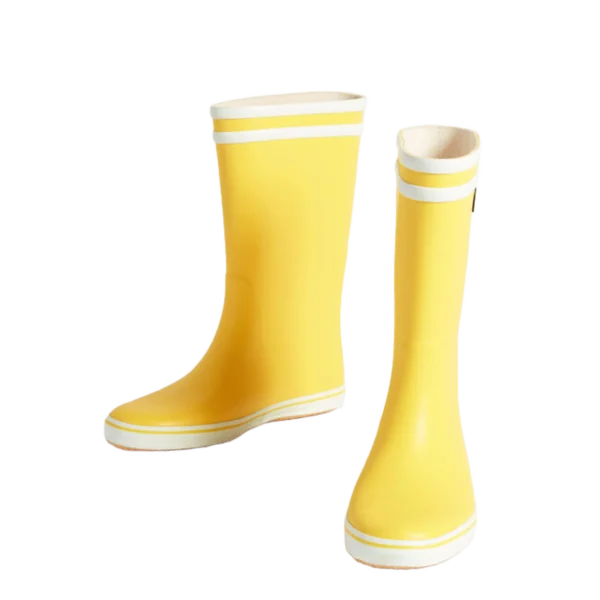 Alternative view of Aigle Malouine, Ladies Short Welly in Yellow