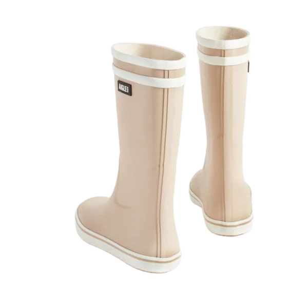 Alternative view of Aigle Malouine, Ladies Short Welly in Sand