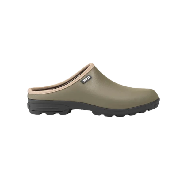Aigle Lessfor Open M, Mens Clog in Khaki