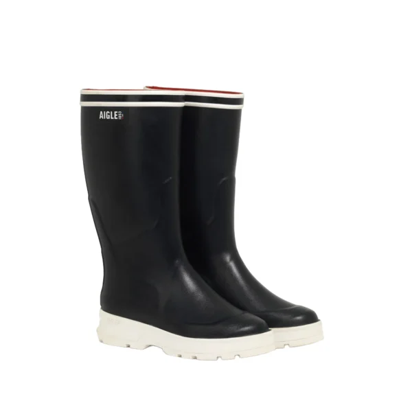 Alternative view of Aigle Navira, Unisex Full Welly in Midnight