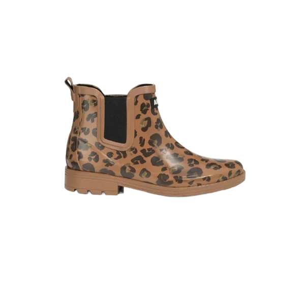 Aigle Carville, Ladies Ankle Boot in Leo-PR