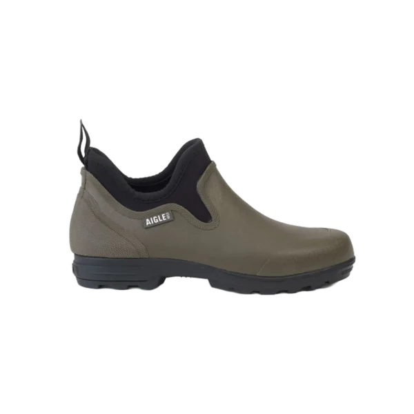 Aigle Lessfor Plus, Mens Ankle Boot in Khaki