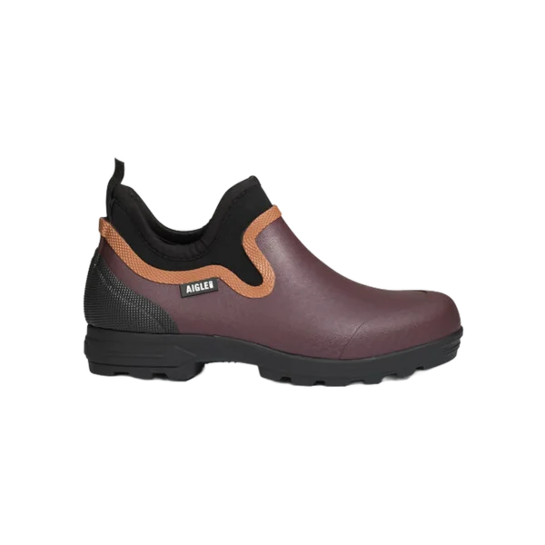 Aigle Lessfor Plus, Unisex Ankle Boot in Wine