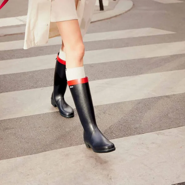 Alternative view of Aigle Myrica, Ladies Full Welly in Marine