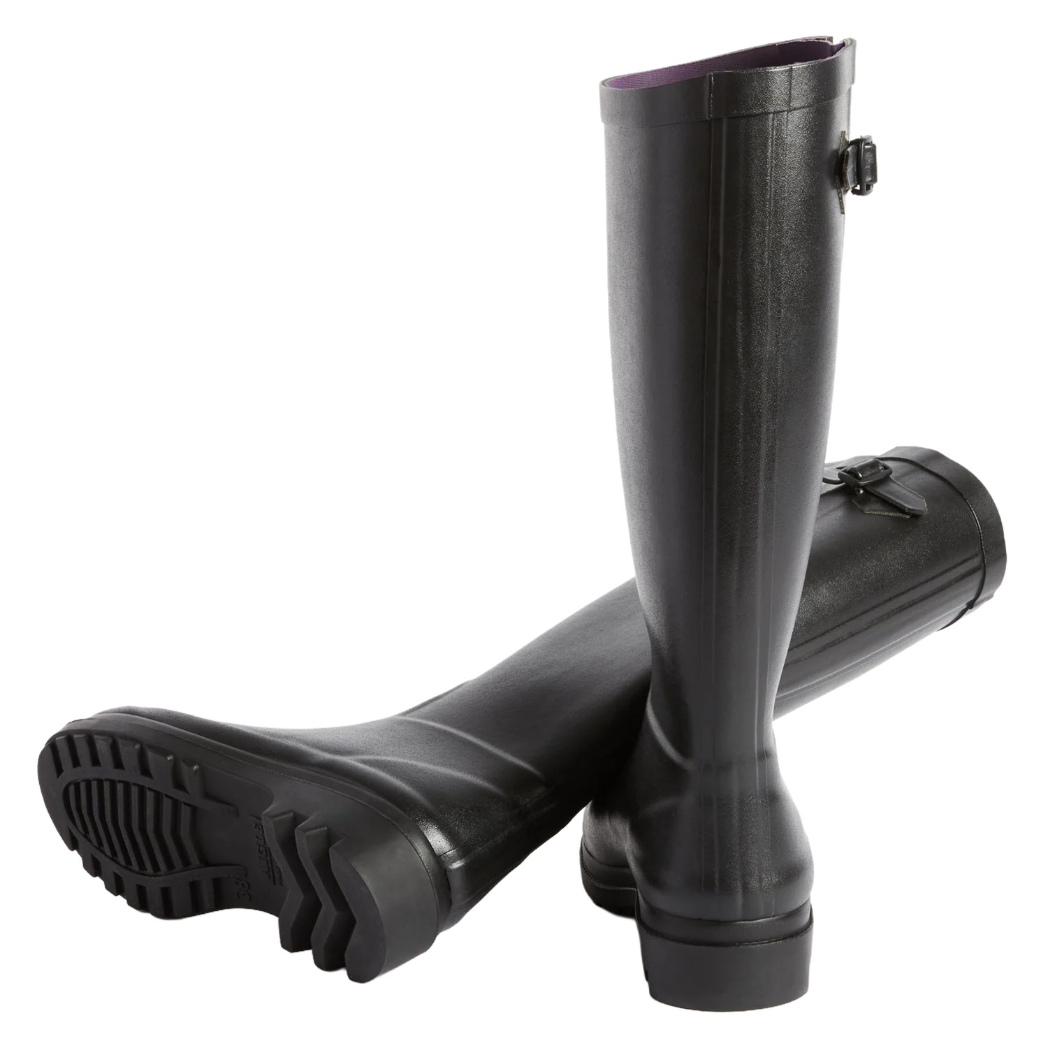 Aigle Aiglentine, Ladies Full Welly in Black - Image 6