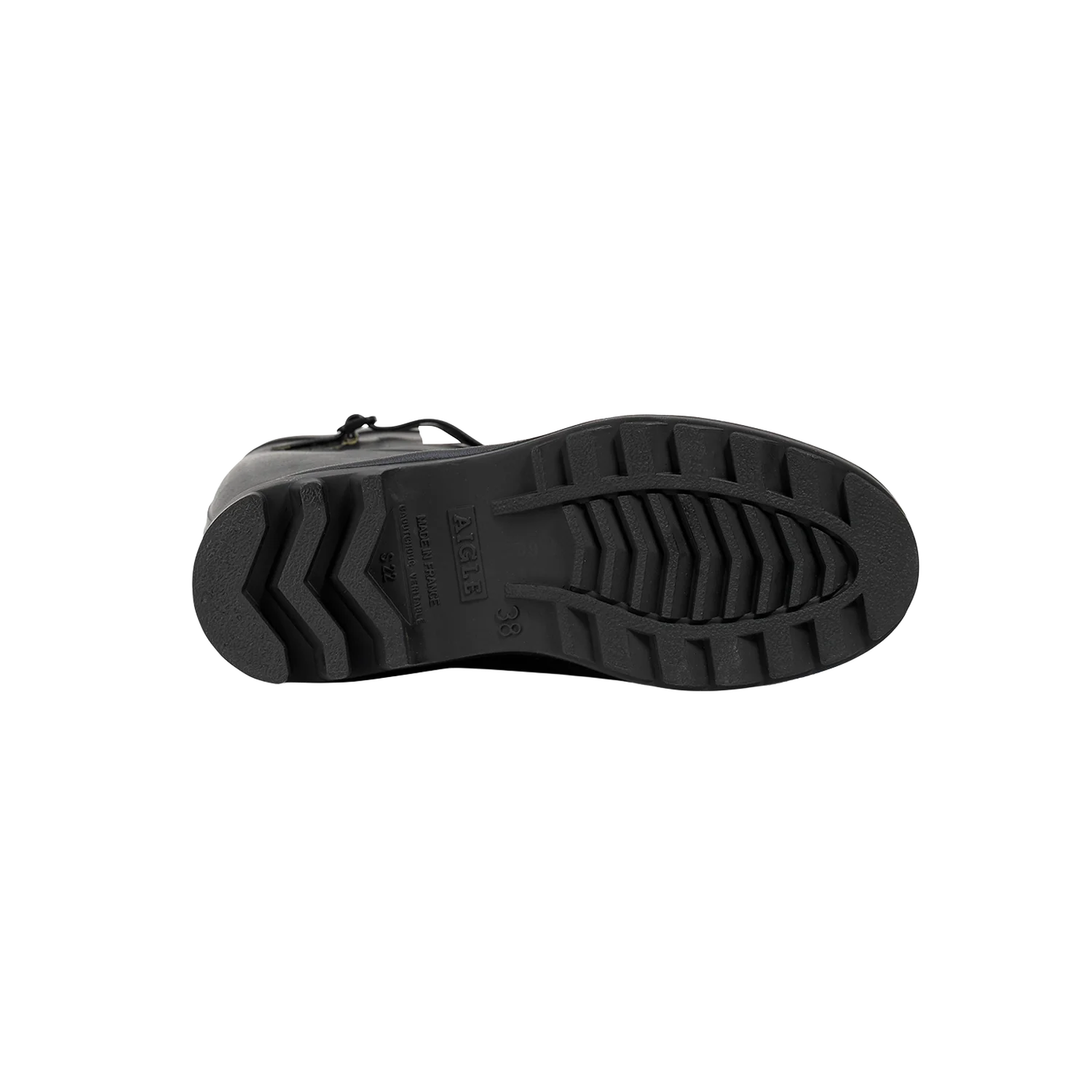 Aigle Aiglentine, Ladies Full Welly in Black - Image 7