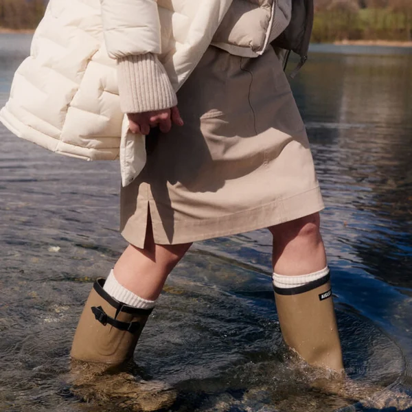 Alternative view of Aigle Aiglentine, Ladies Full Welly in Mouse