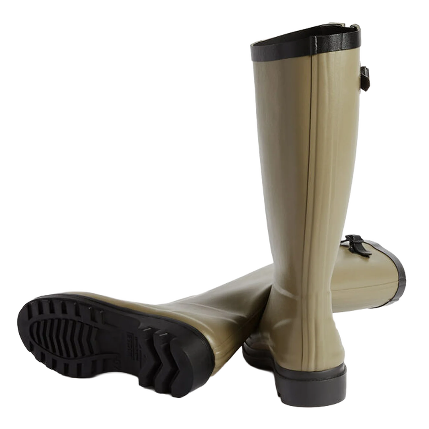 Aigle Aiglentine, Ladies Full Welly in Mouse - Image 4
