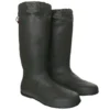 Pack-a-Boot Folding Welly, Neoprene Lined, Unisex Full Welly in Khaki