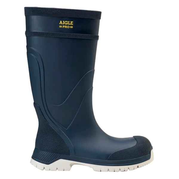 Aigle Arvalt S5, Mens Full Welly in Artic