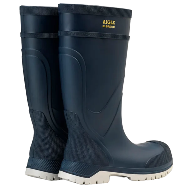 Alternative view of Aigle Arvalt S5, Mens Full Welly in Artic