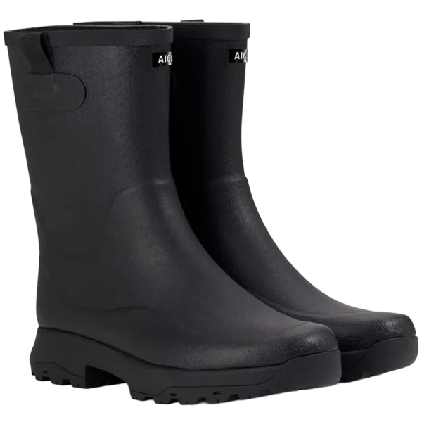 Aigle Alya, Ladies Short Welly in Black