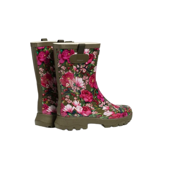 Alternative view of Aigle Alya Print, Ladies Full Welly in Bloom