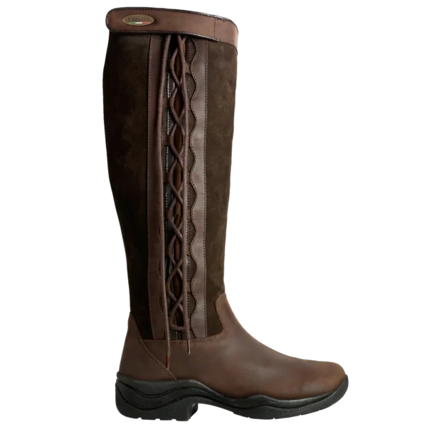 Brogini Winchester Lace-up - Standard Calf, Ladies Country Boot in Brown