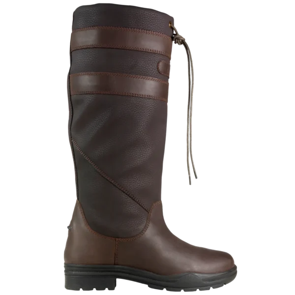 Brogini Longridge - Standard Calf, Ladies Country Boot in Brown