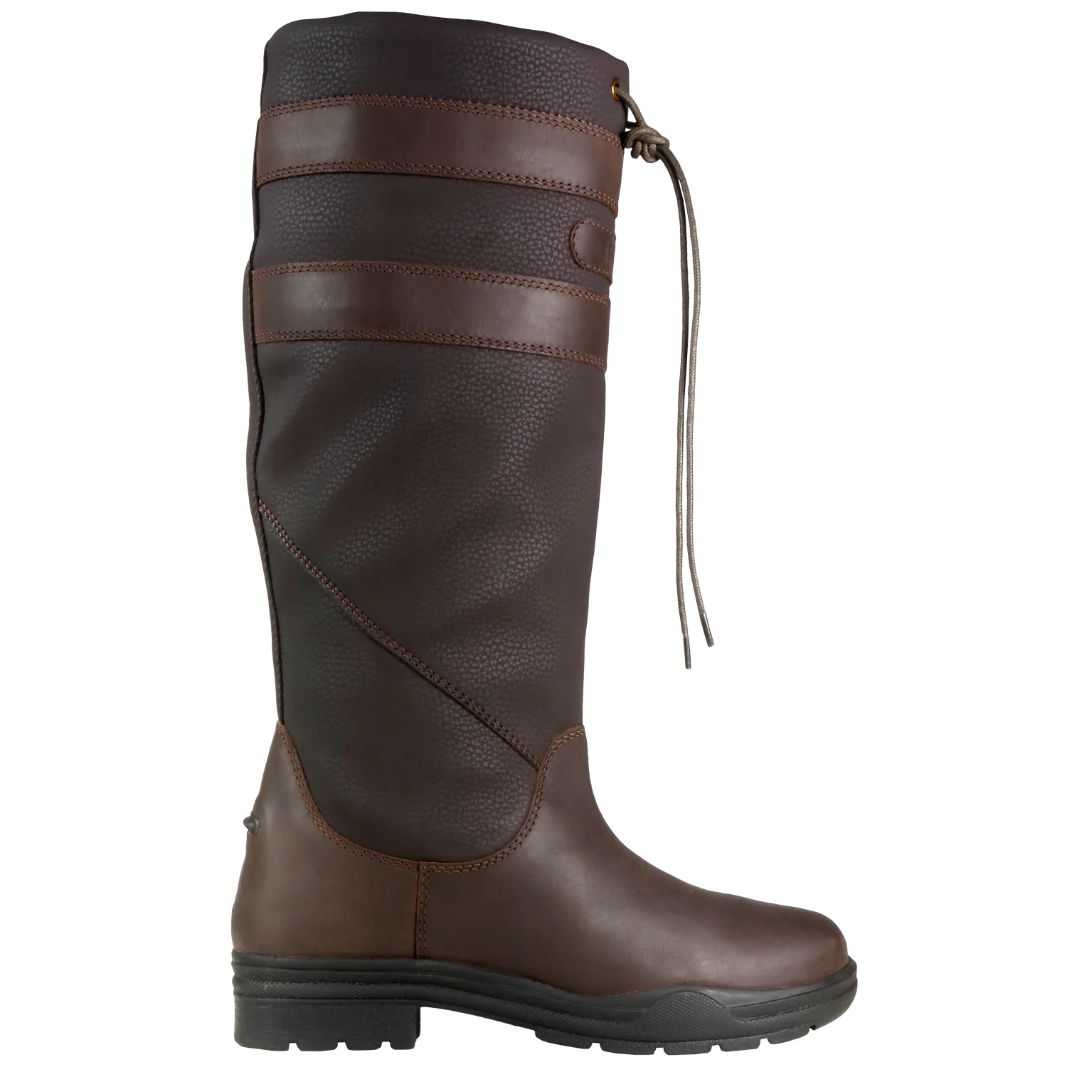 Brogini Longridge - Standard Calf, Ladies Country Boot in Brown