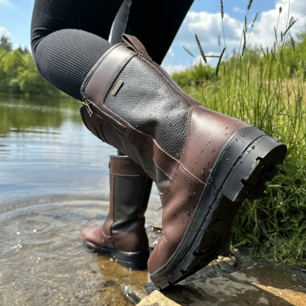 Alternative view of Brogini Abruzzo, Unisex Short Country Boot in Brown