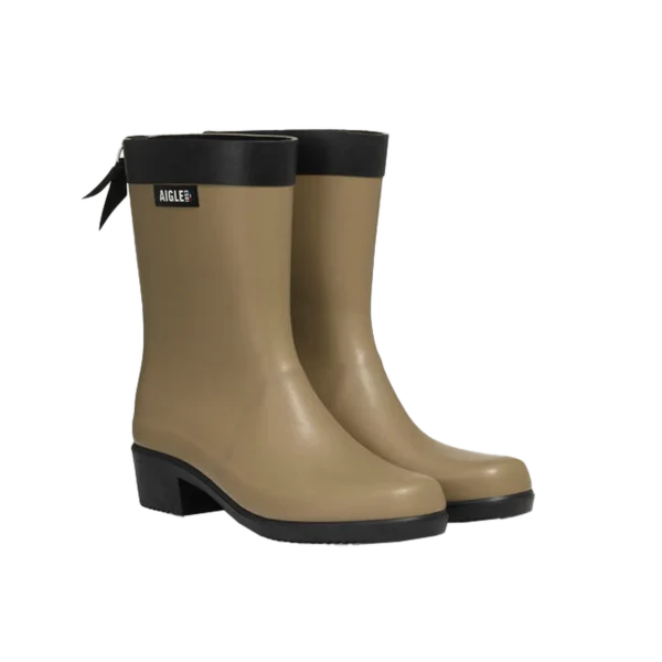 Alternative view of Aigle Myrica Mid, Ladies Ankle Boot in Mouse