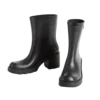 Aigle Monceau, Ladies Short Welly in Black